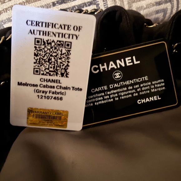 Chanel Melrose Cabas chain tote - Picture 8 of 9